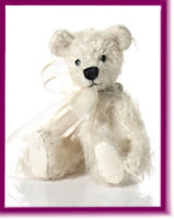 World of Miniature Bears 2.5" Plush Bear Blackjack #876 Collectible Bear 
